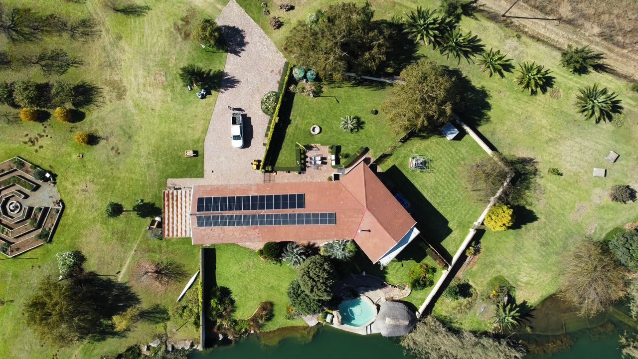 Rooftop installation, residential property